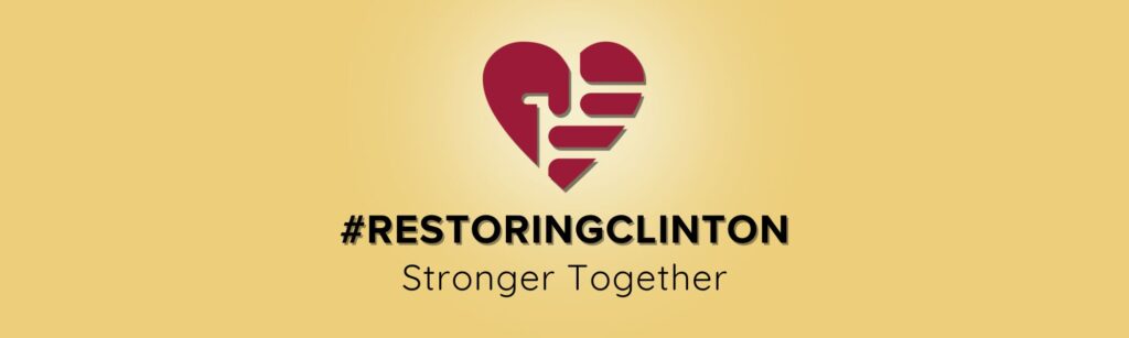 #RestoringClinton banner image